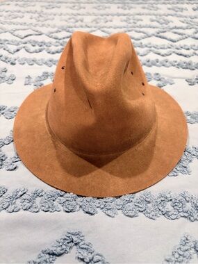Vintage Hunting World Minisafari Brown Felt Safari Fedora Hat L England